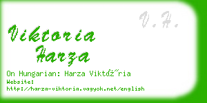 viktoria harza business card